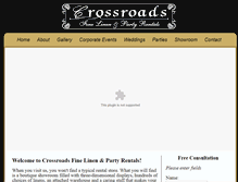 Tablet Screenshot of crossroadslinenrentals.com